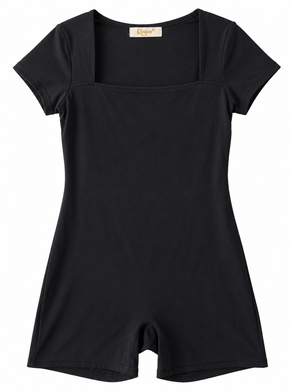 Amazon Black women’s athletic One-Piece Short Romper